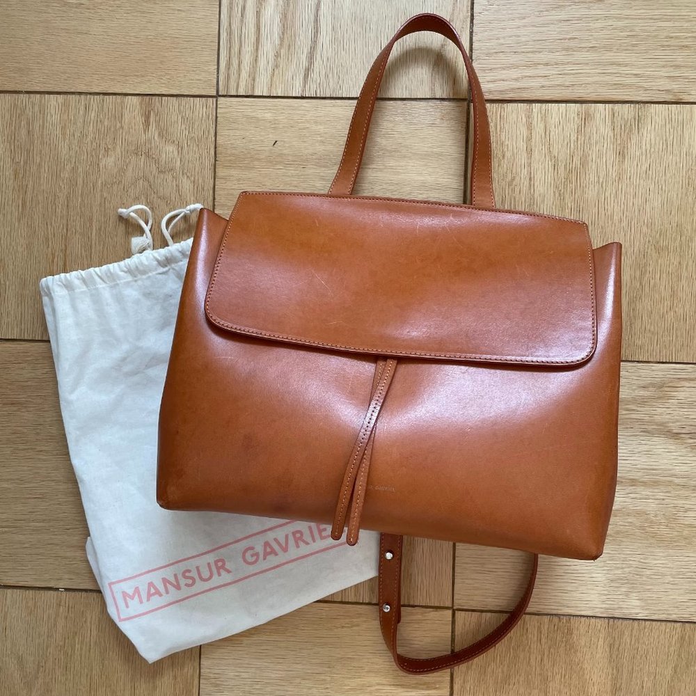 Mansur Gavriel Lady Bag in Camello